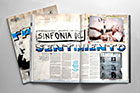 Diseño de insert de diario: Héroes & Villanos
